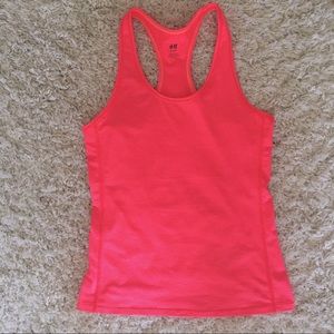 *SOLD* Pink H&M Sport tank top -sz S